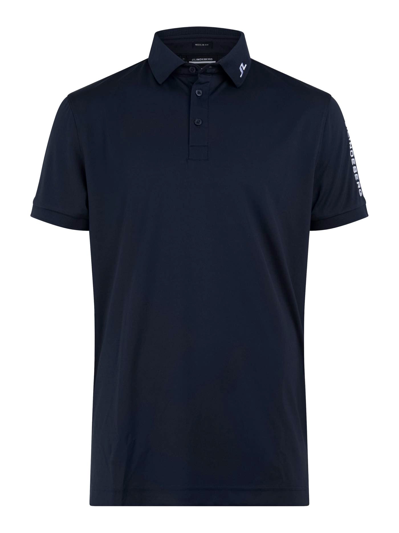 ★J.LINDEBERG★TOUR TECH REGULAR FIT GOLF POLO★ Tour Tech Print Polo / Topo Huckleberry L – J.Lindeberg