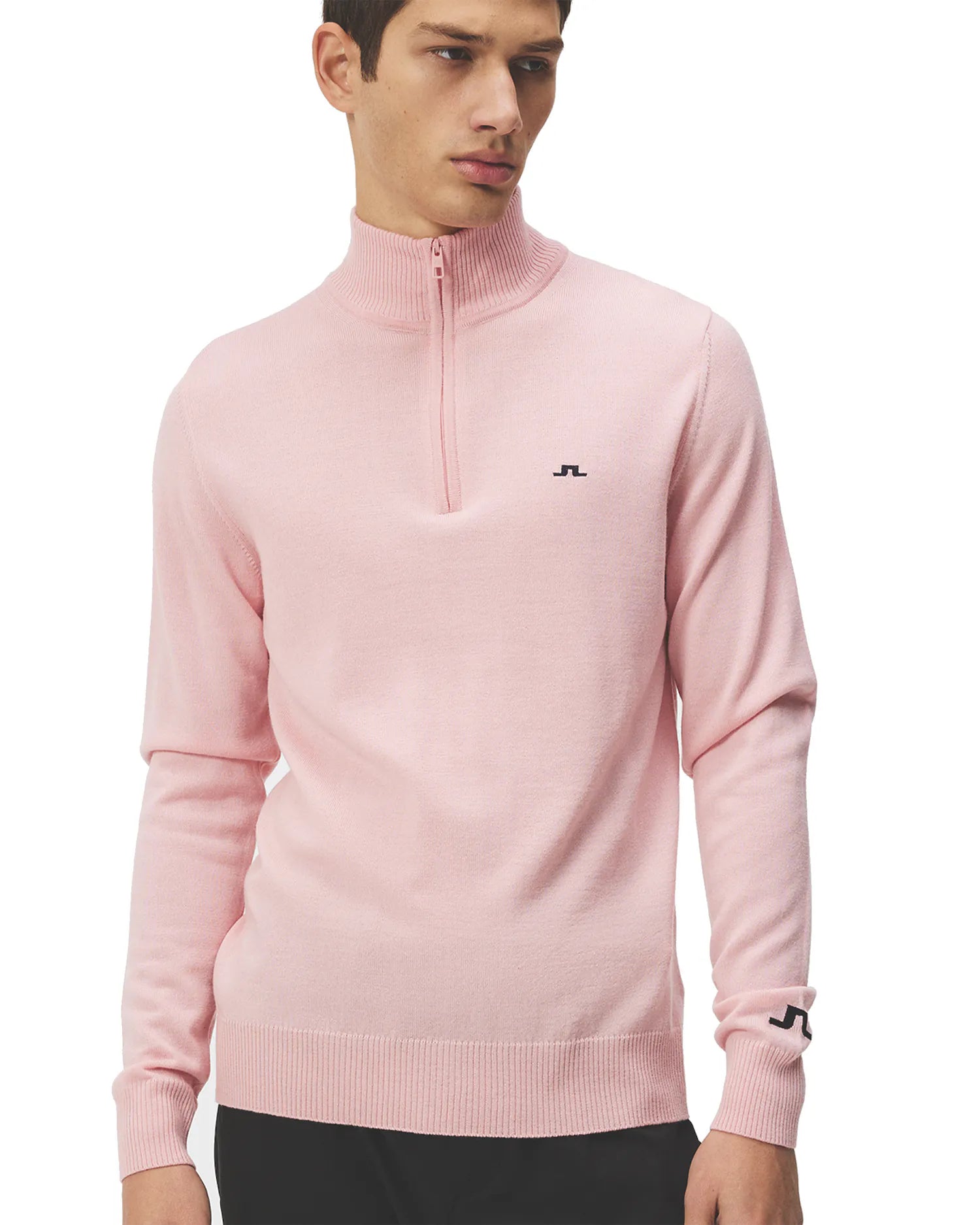 Pink zipper sweater sales