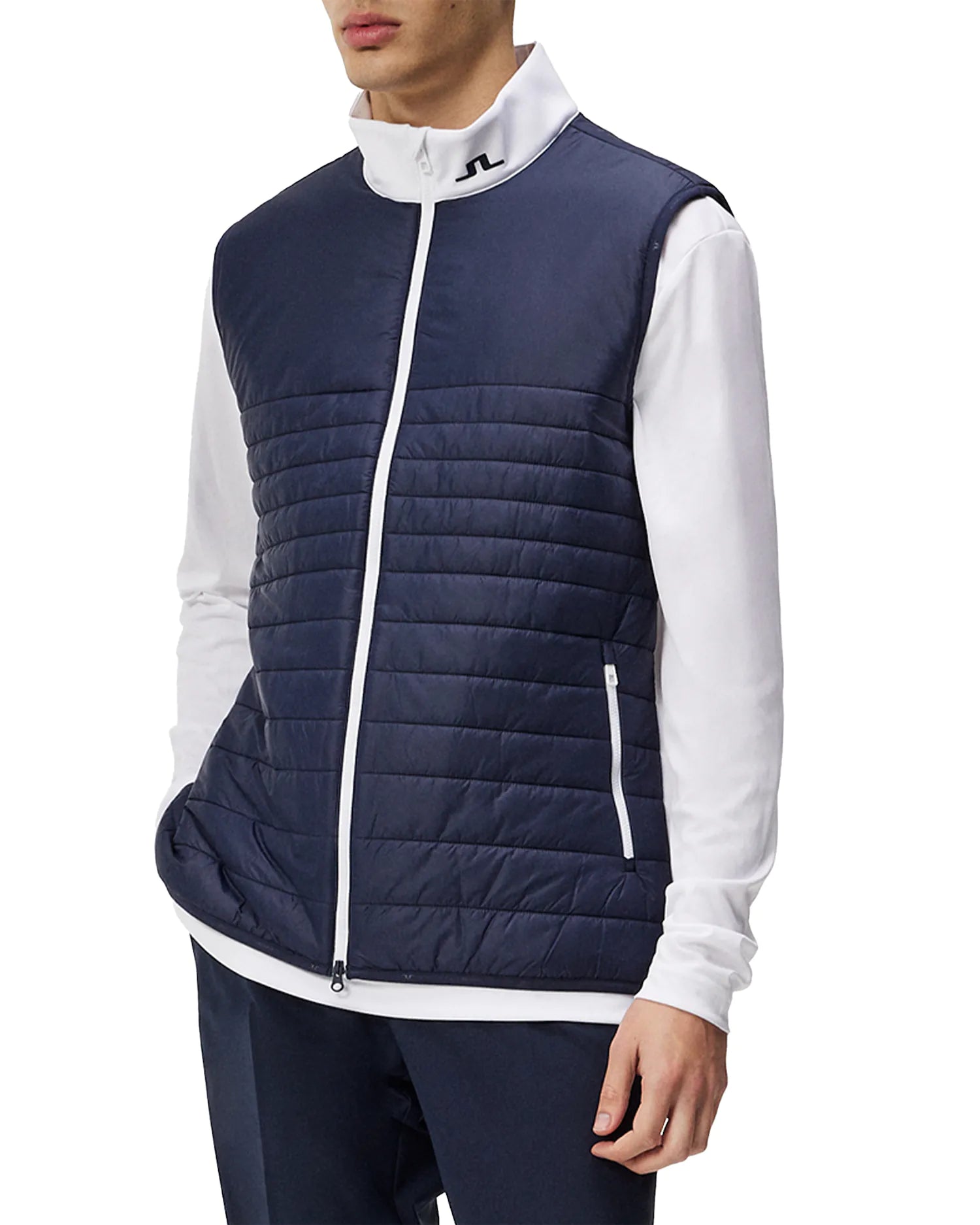 J.Lindeberg Martino Quilt Hybrid Vest SS24 UK Golf Academy