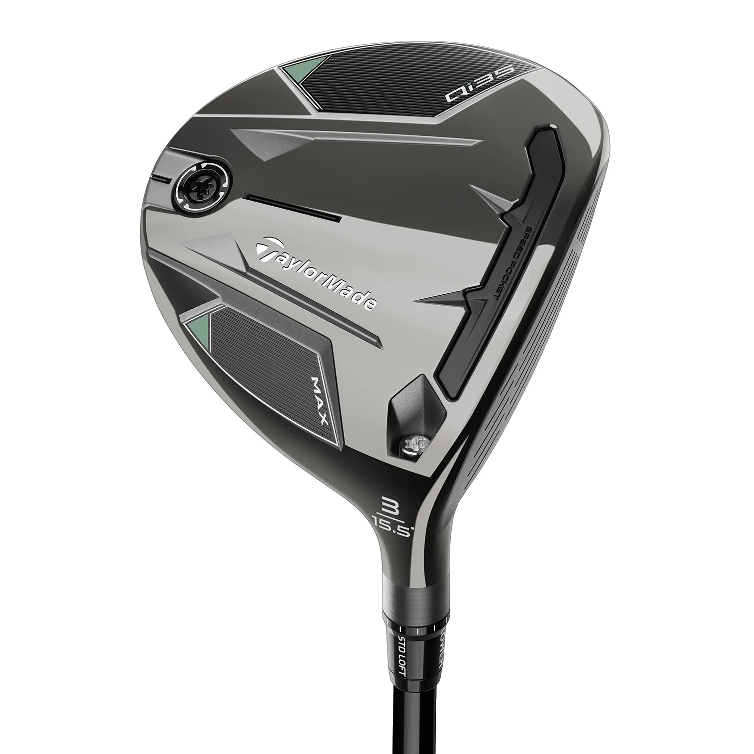 TaylorMade Q i35 MAX 9.0° TaylorMade Qi35 MAX Driver - Designer Series Matte Gold
