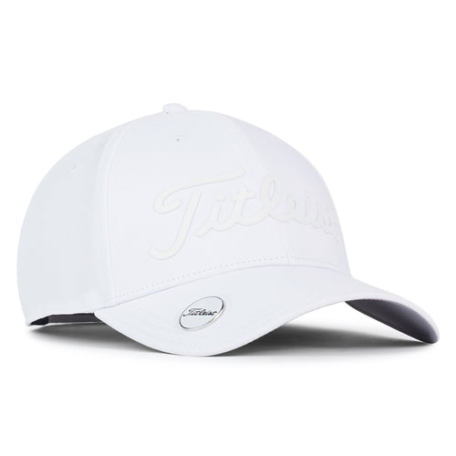 Titleist Players Performance Ball Marker 2022 Cap - White / White