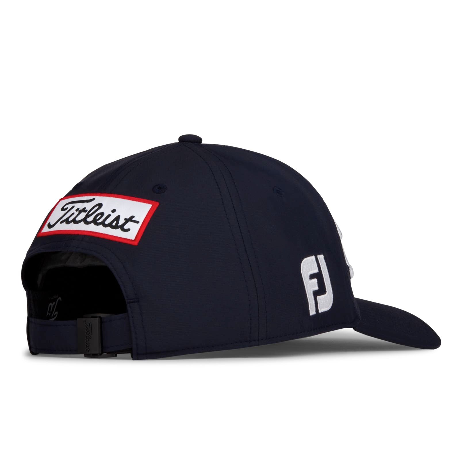 Titleist Tour Performance Adjustable Cap - White/Navy/Red Titleist Tour Performance Adjustable Cap - White/Navy/Red