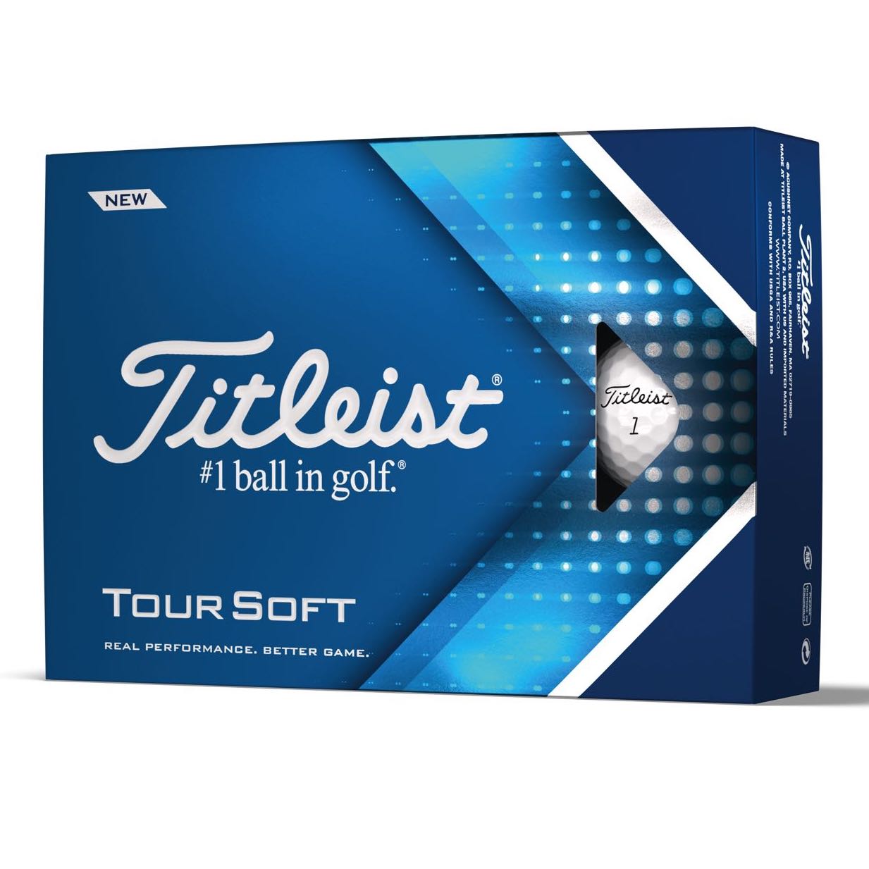 Titleist Tour Soft Golf Balls 2022 - White