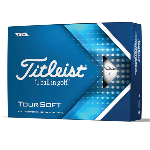 Titleist Tour Soft Golf Balls 2022 - White