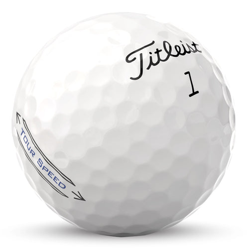 Titleist Tour Speed Golf Balls 2022 - White