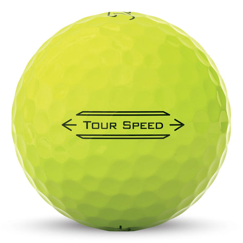 Titleist Tour Speed Golf Balls 2022 - Yellow