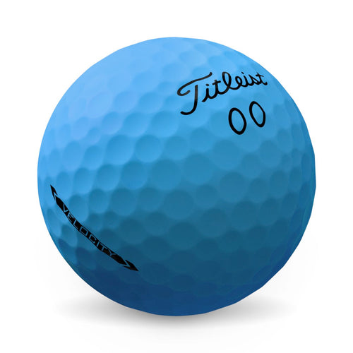 Titleist Velocity Golf Balls 2022 - Matte Blue