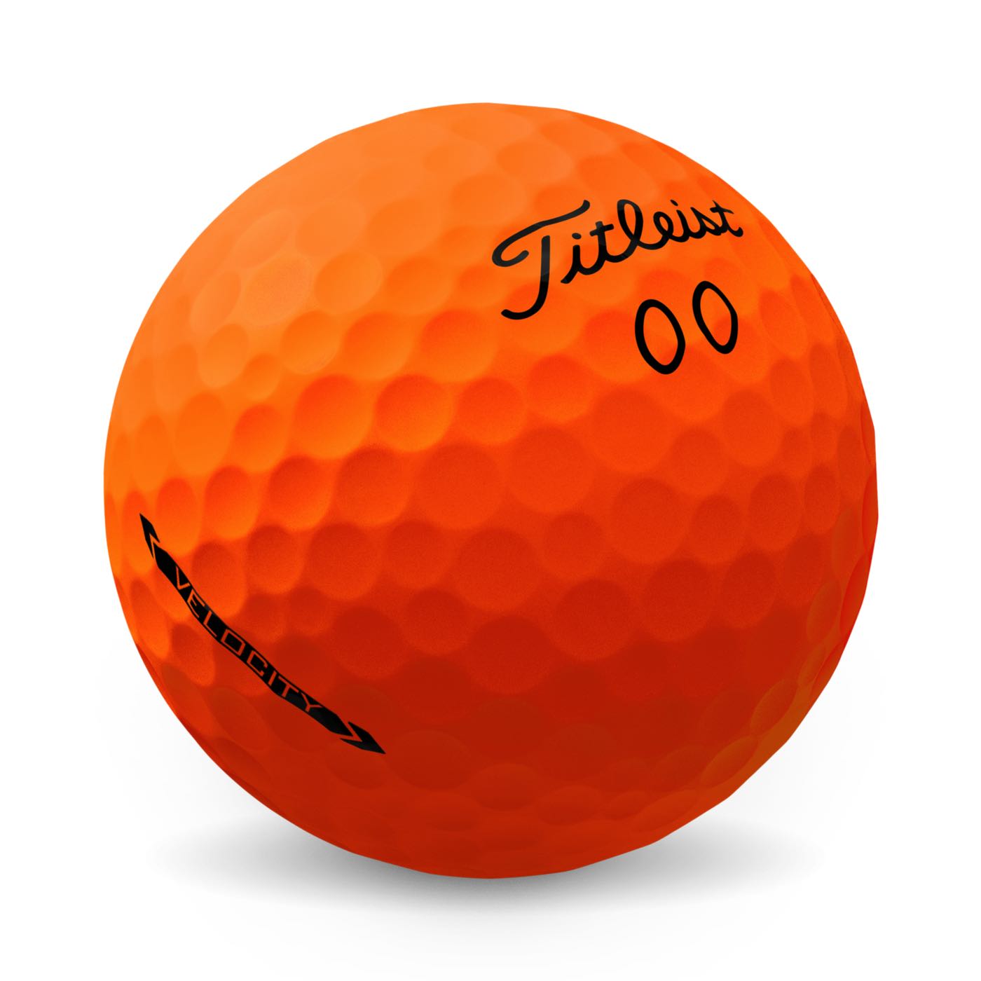 Titleist Velocity Golf Balls 2022 - Matte Orange