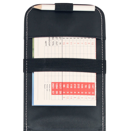 Masters Premium Leatherette Scorecard Holder