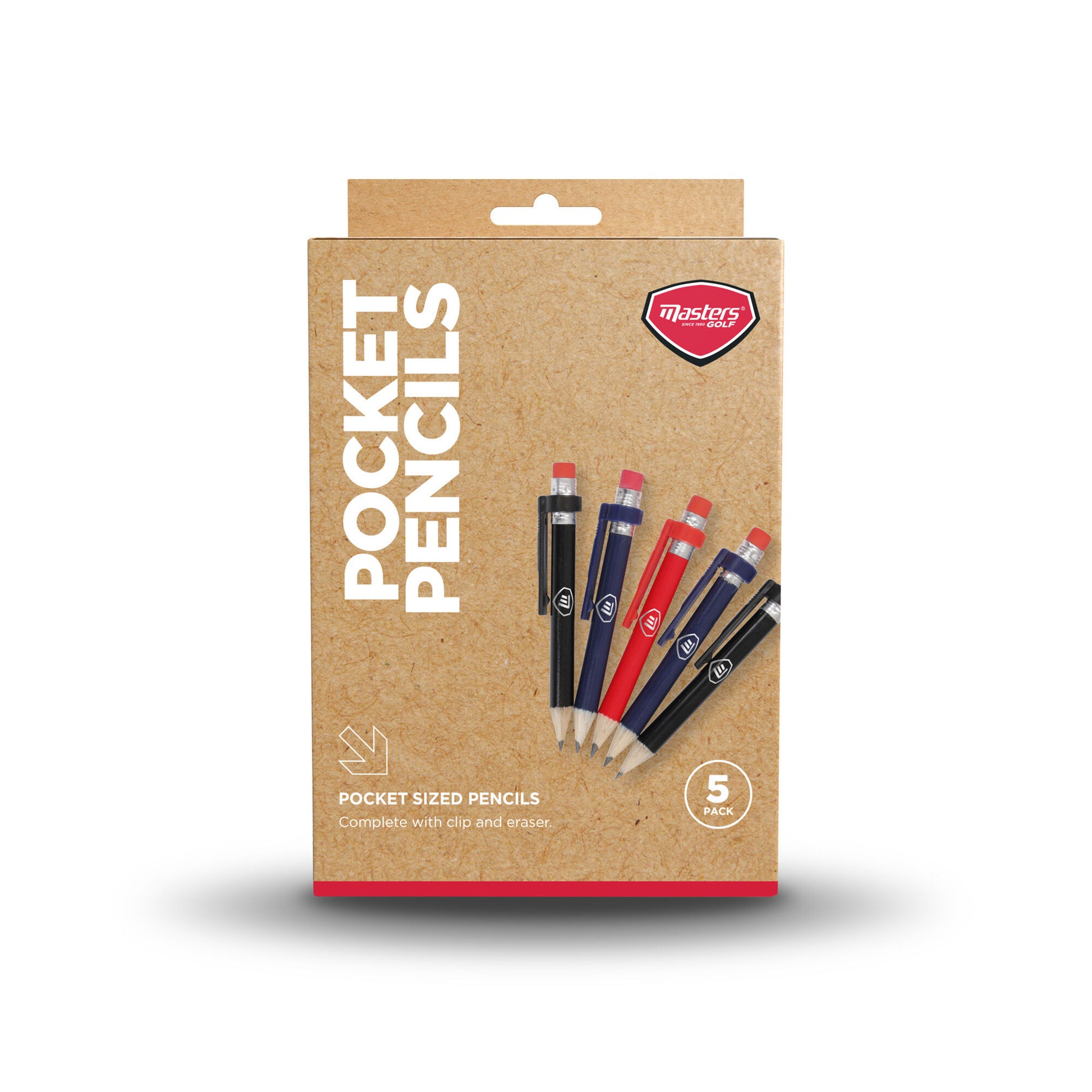 Wood Pencil and Eraser Pack