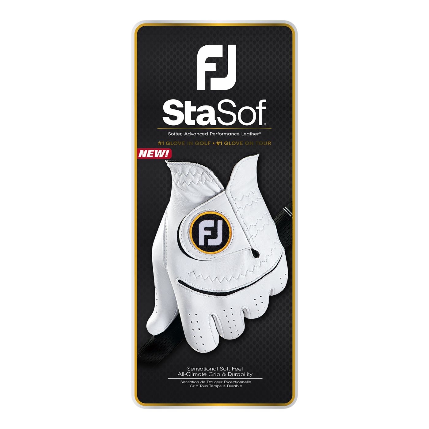 FootJoy StaSof 2023 Men's Glove - Pearl