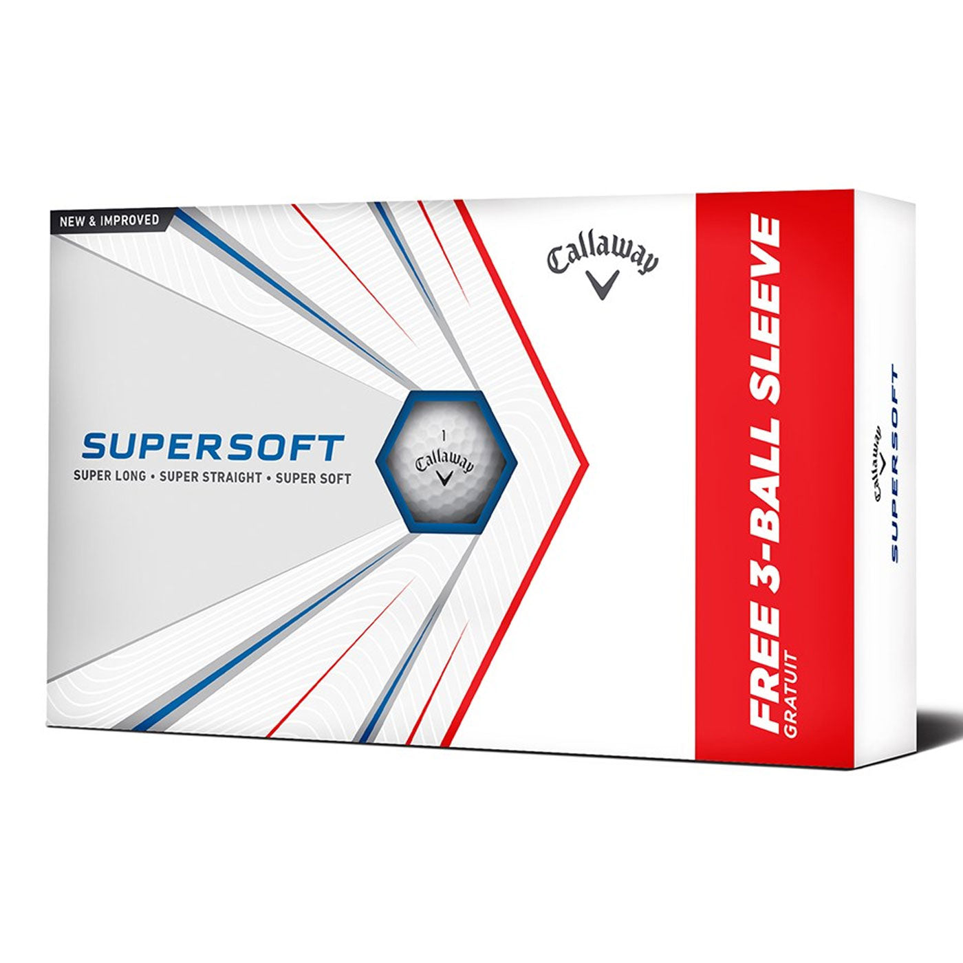 Callaway Supersoft Golf Balls - 15 Ball Pack