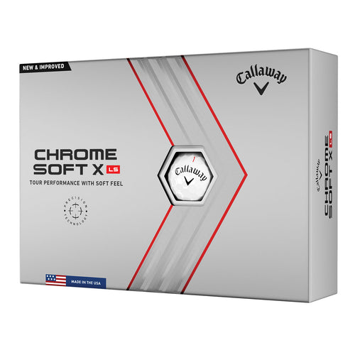 Callaway Chrome Soft X LS Golf Balls - One Dozen