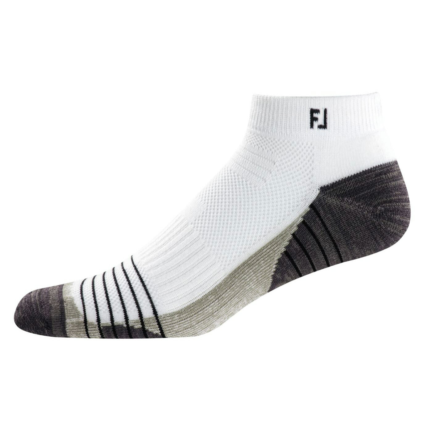 FootJoy Mens Techsof Tour Sport Sock White