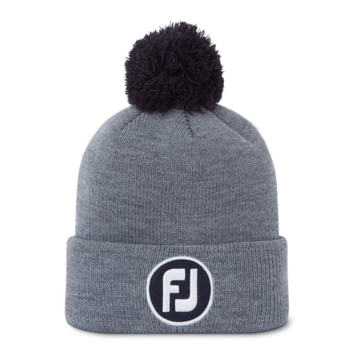 FootJoy Solid Pom Pom Beanie Hat AW22