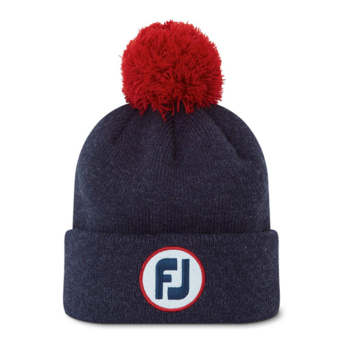 FootJoy Solid Pom Pom Beanie Hat AW22