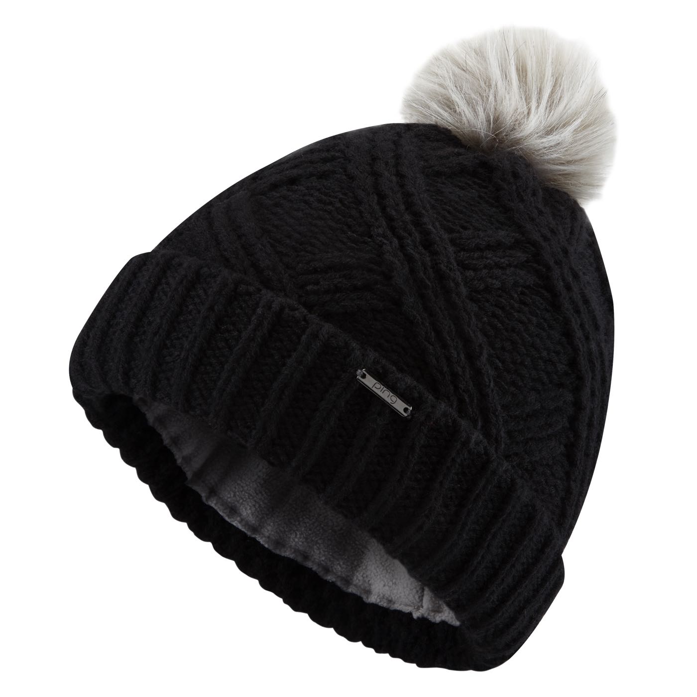 Ping Shannon Womens Knit Golf Bobble Hat