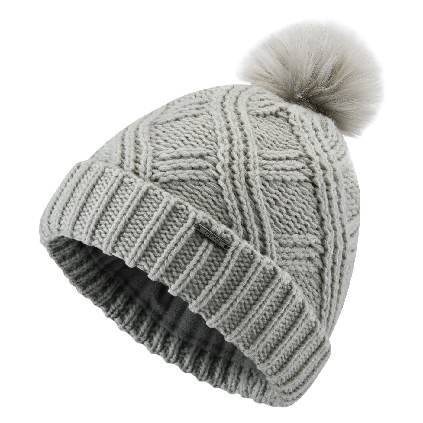 Ping Shannon Womens Knit Golf Bobble Hat