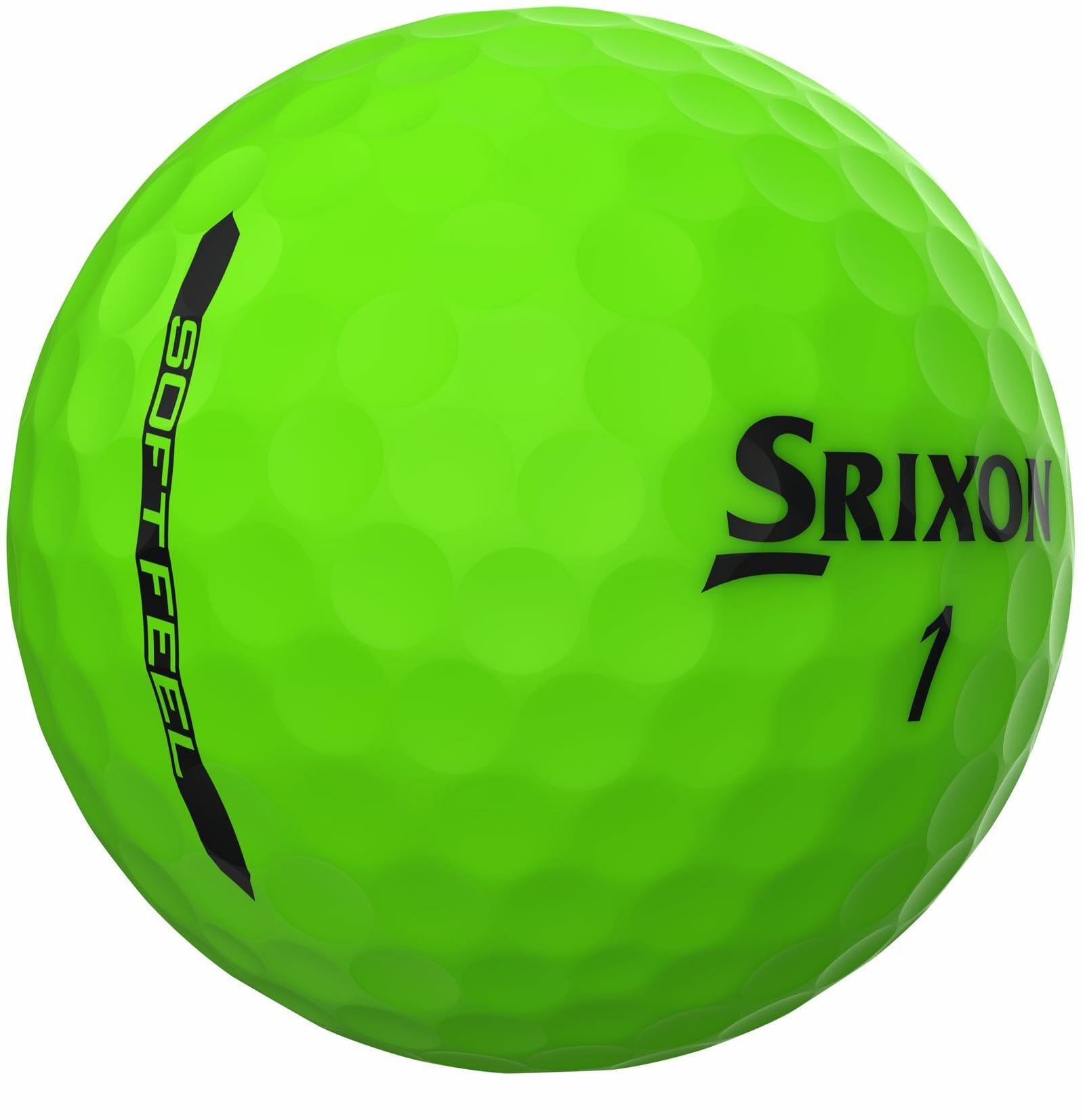 Srixon Soft Feel Golf Balls - Brite Green