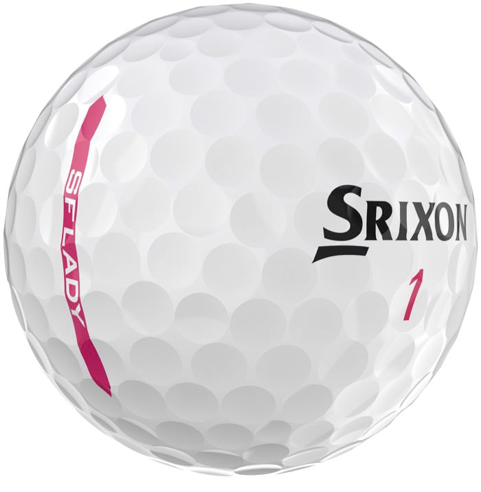 Srixon Soft Feel Lady 7 Golf Balls - Yellow