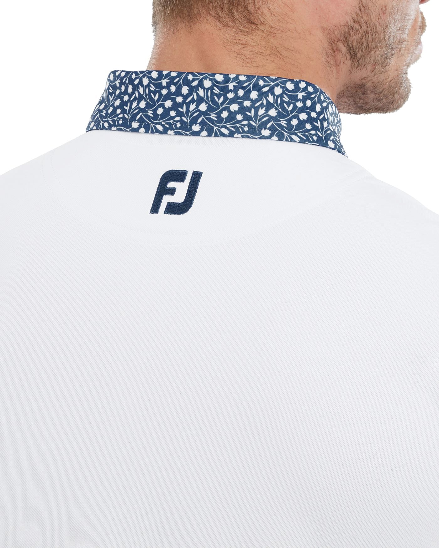 FootJoy Tossed Tulips Trim Golf Shirt SS23