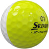 Srixon Z Star Divide Golf Balls - White / Yellow