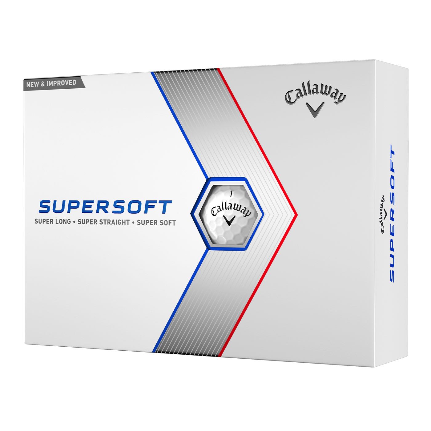 Callaway Supersoft Golf Balls 23 White - One Dozen