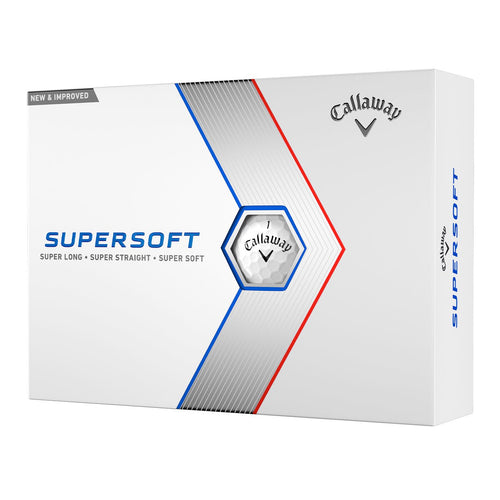 Callaway Supersoft Golf Balls 23 White - One Dozen