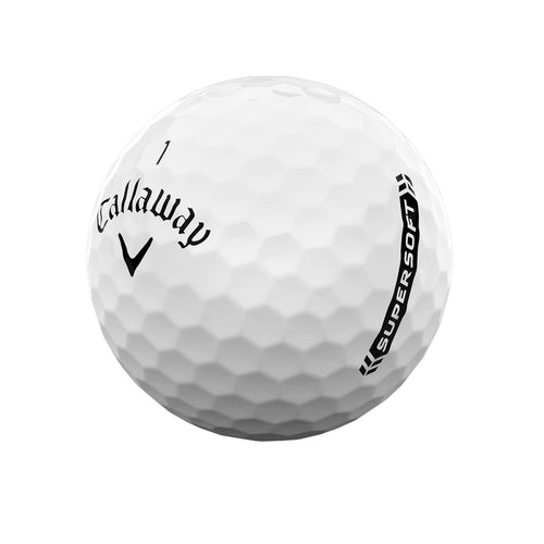 Callaway Supersoft Golf Balls 23 White - 15 Ball Pack