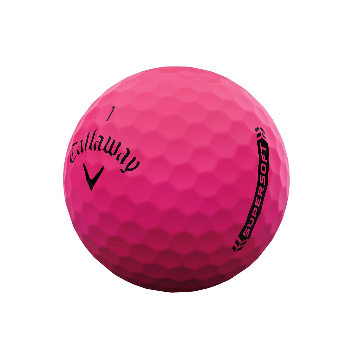 Callaway Supersoft Golf Balls 23 Pink - One Dozen