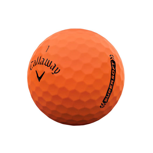 Callaway Supersoft Golf Balls 23 Orange - One Dozen