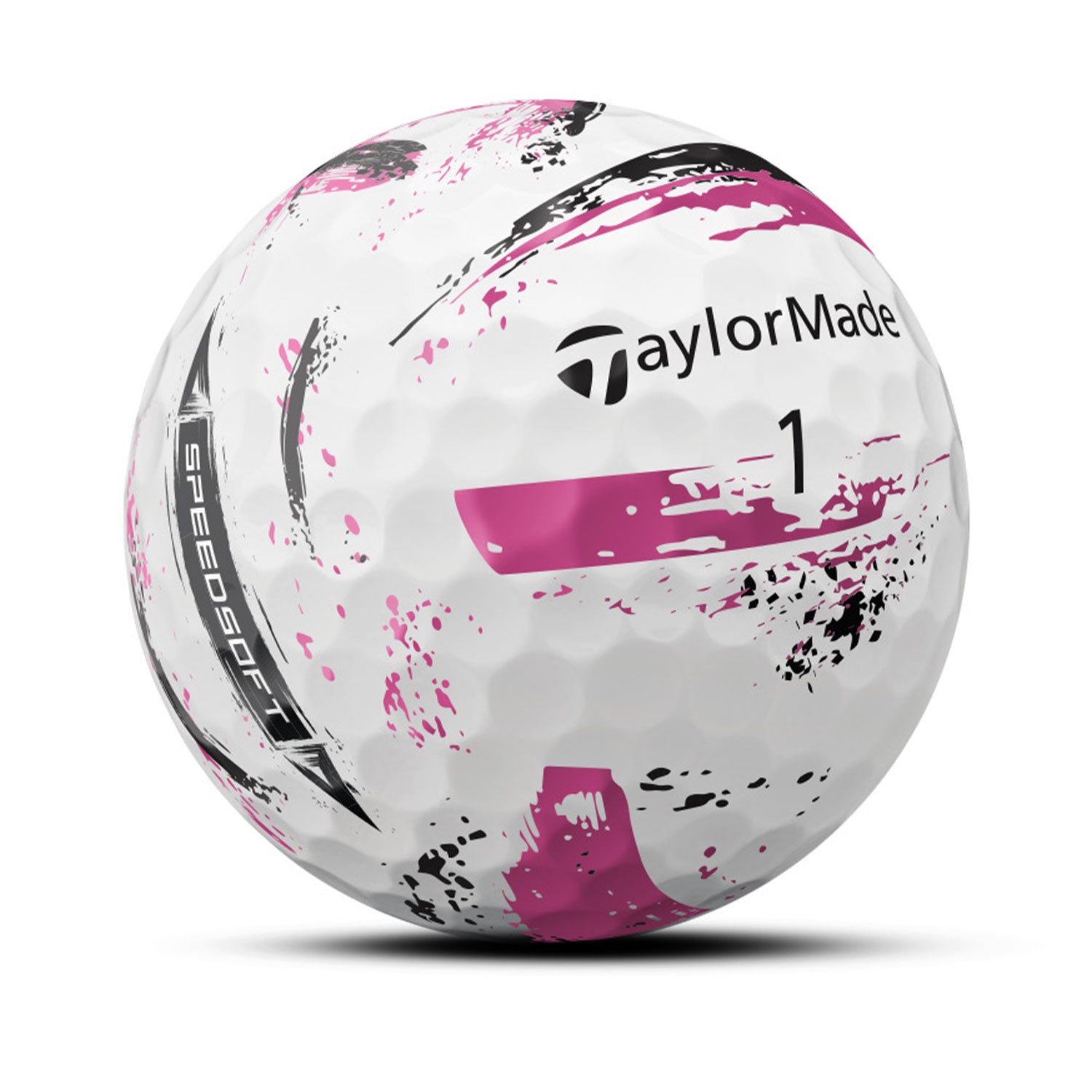 TaylorMade 2024 SpeedSoft Ink Golf Ball Pink