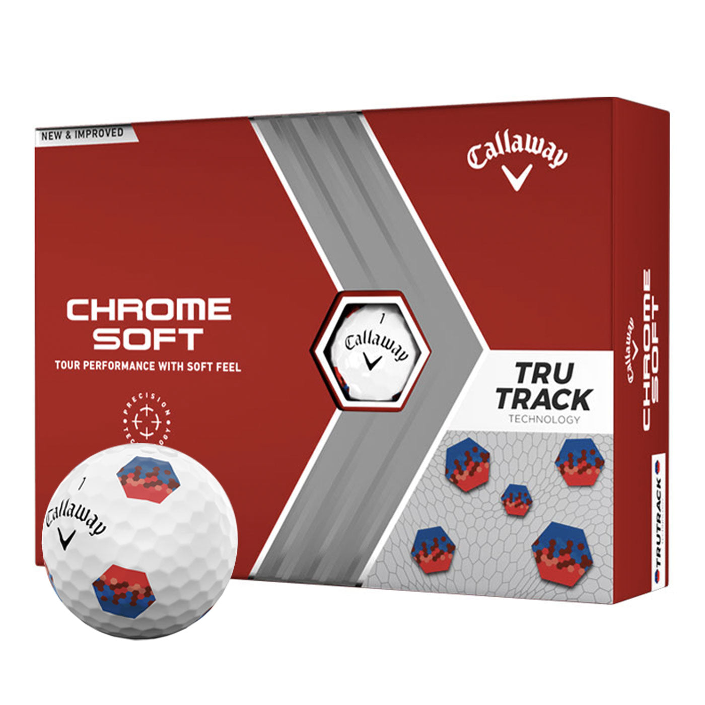 Callaway Chrome Soft Tru Track Limited Edition Golf Balls - One Dozen