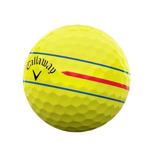 Callaway Chrome Soft Triple Track 360 2024 Golf Balls - Yellow