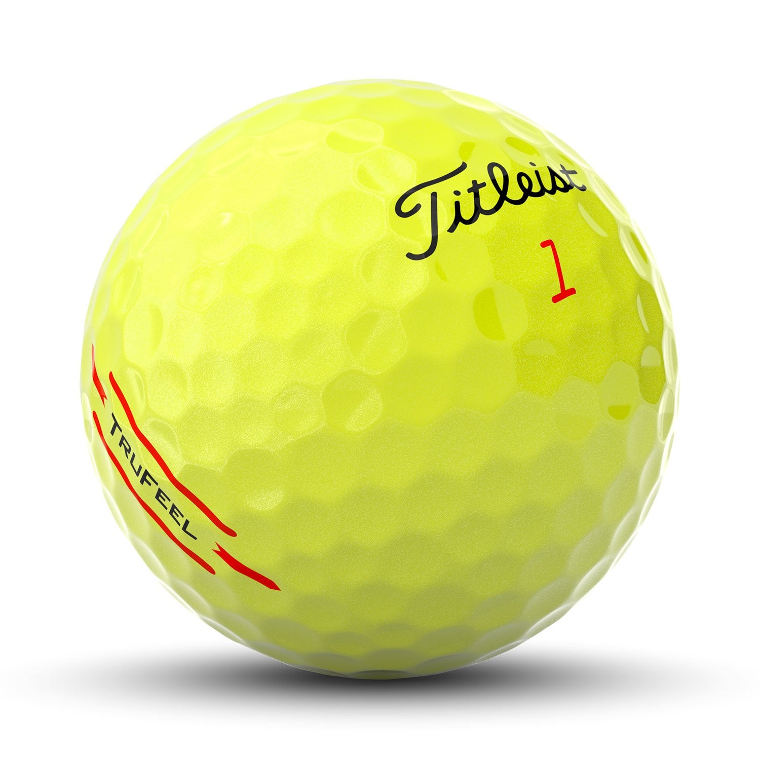 Titleist TruFeel 2024 Golf Balls - Yellow