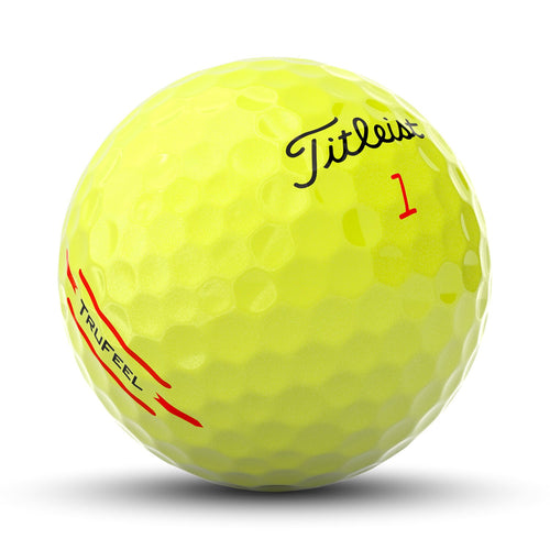 Titleist TruFeel 2024 Golf Balls - Yellow