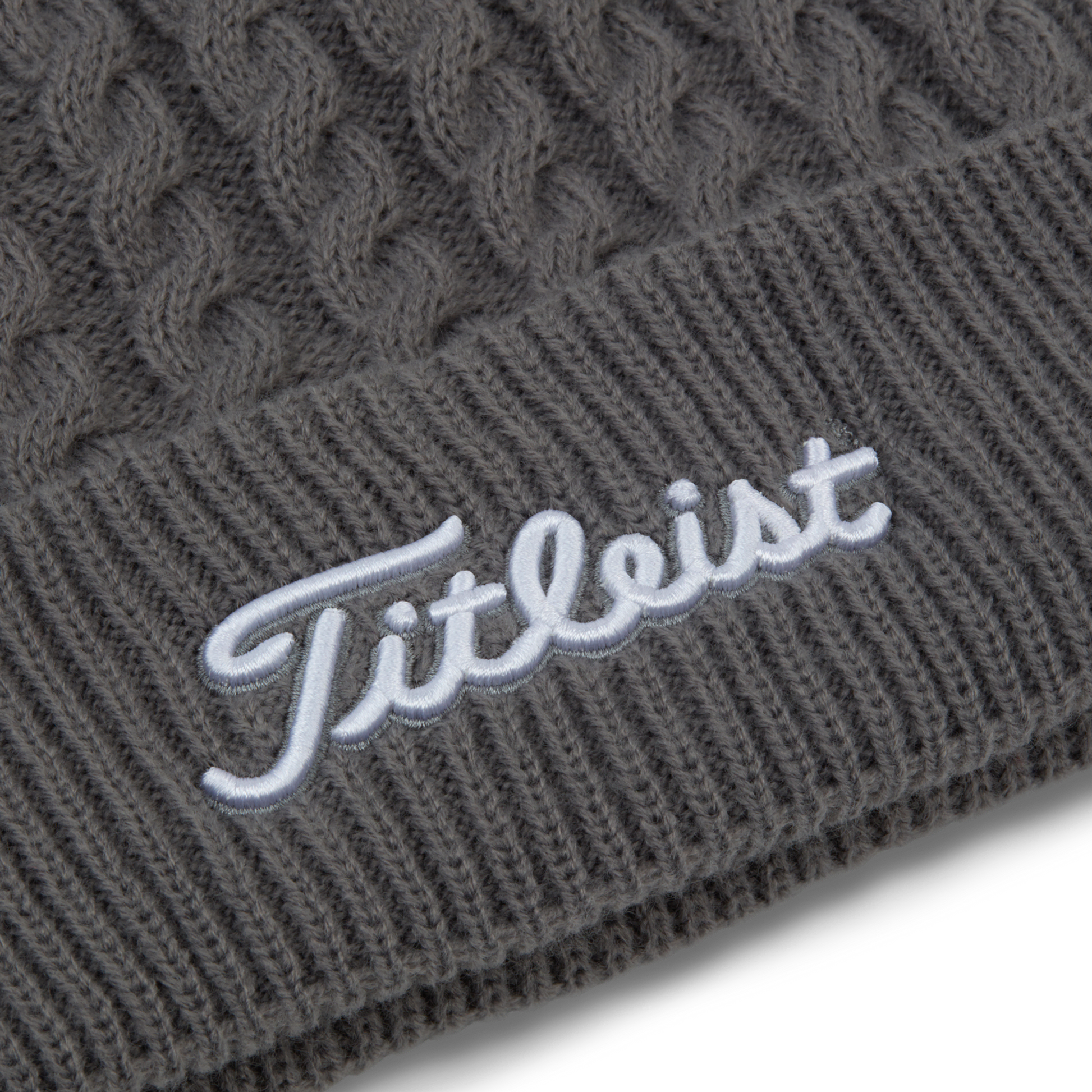 Titleist Cable Knit Pom Pom Golf Hat