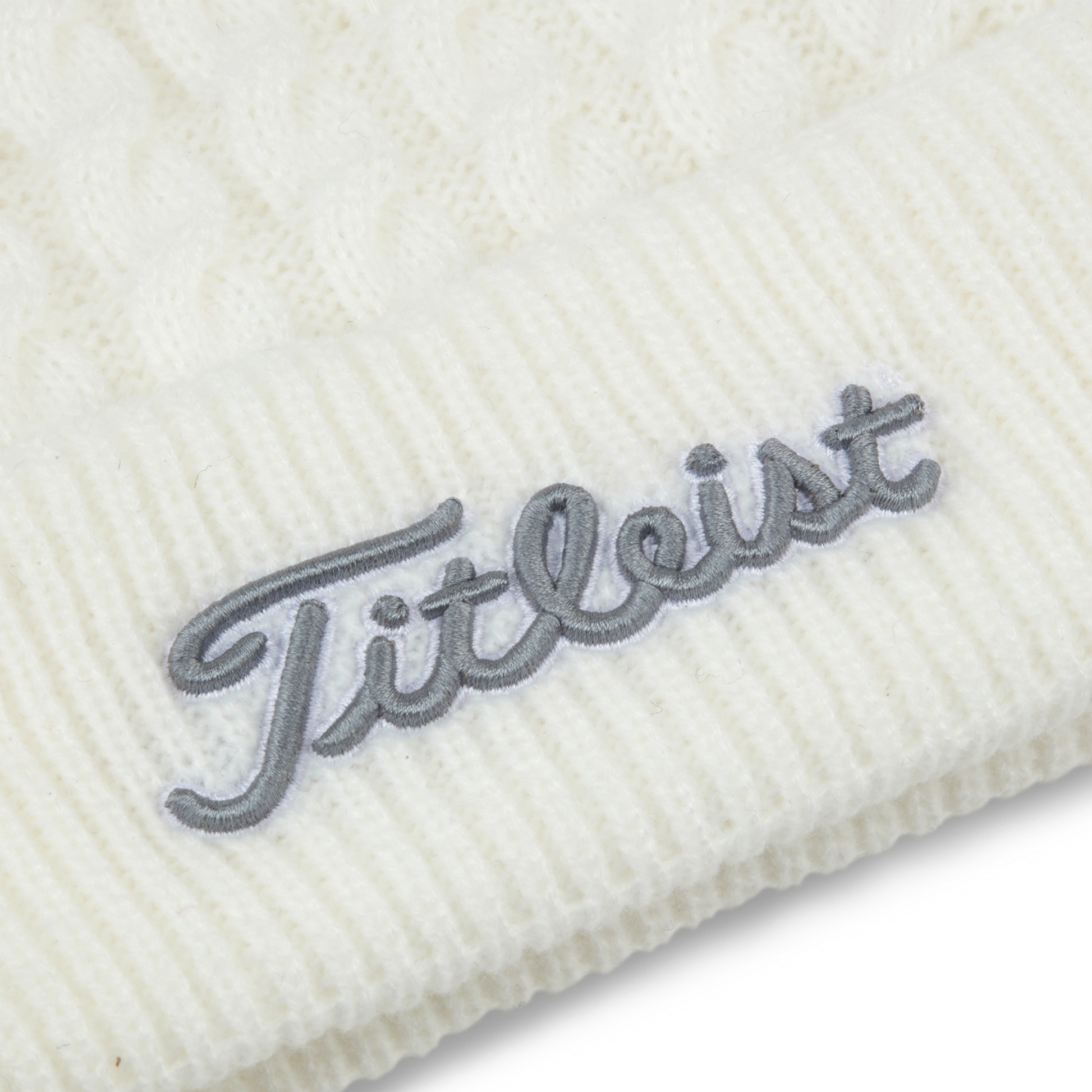 Titleist Cable Knit Pom Pom Golf Hat