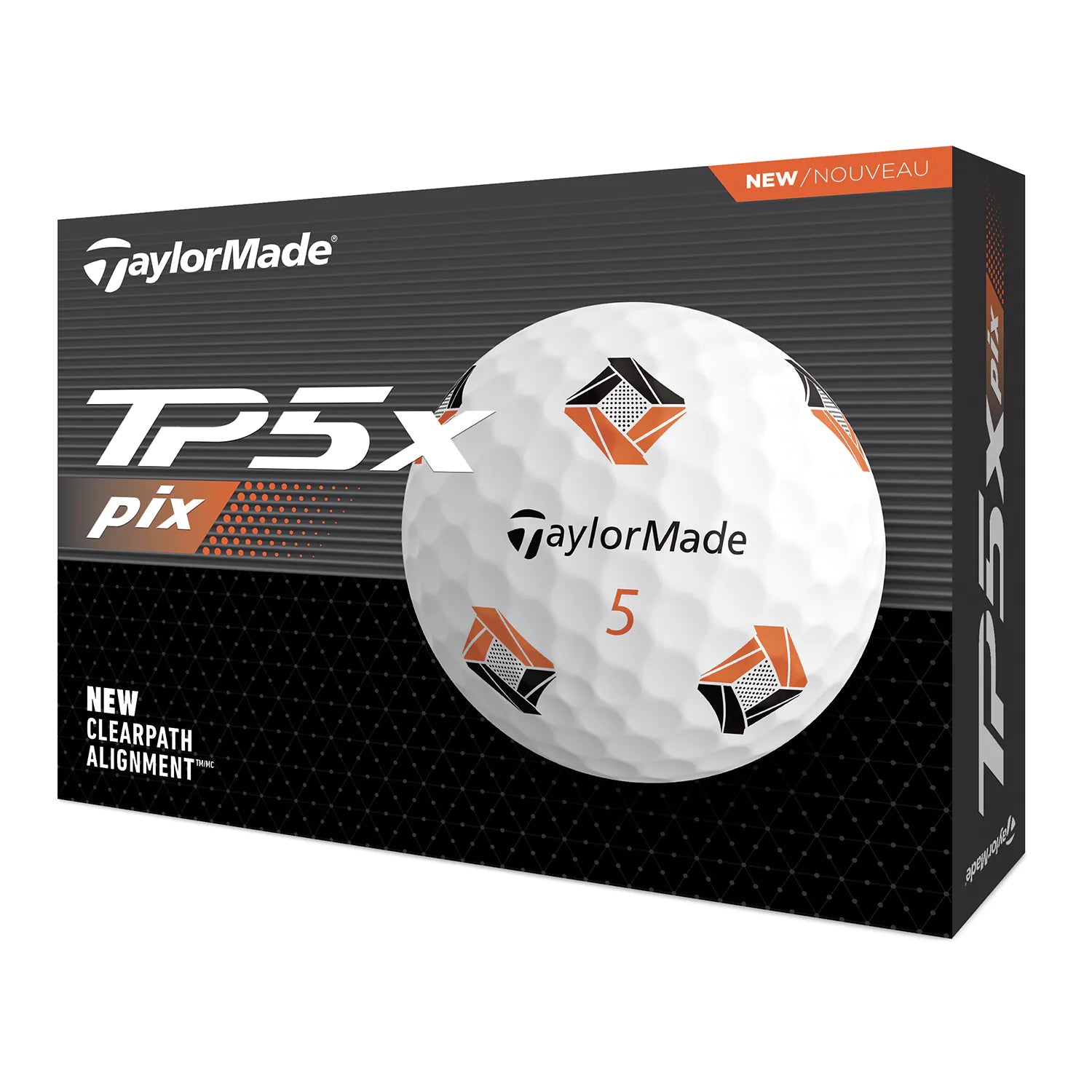 TaylorMade 2024 TP5x Pix Golf Balls