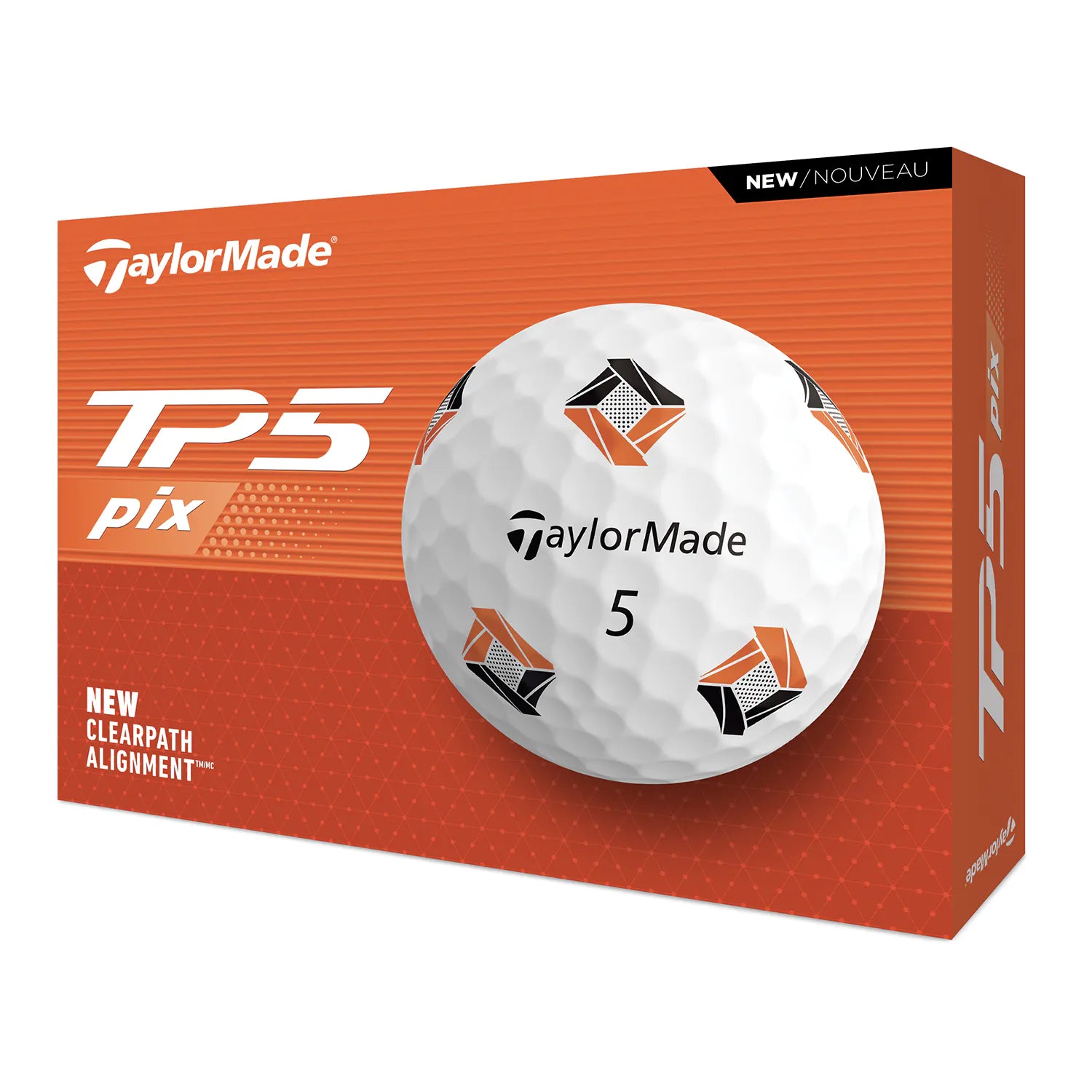 TaylorMade 2024 TP5 Pix Golf Balls