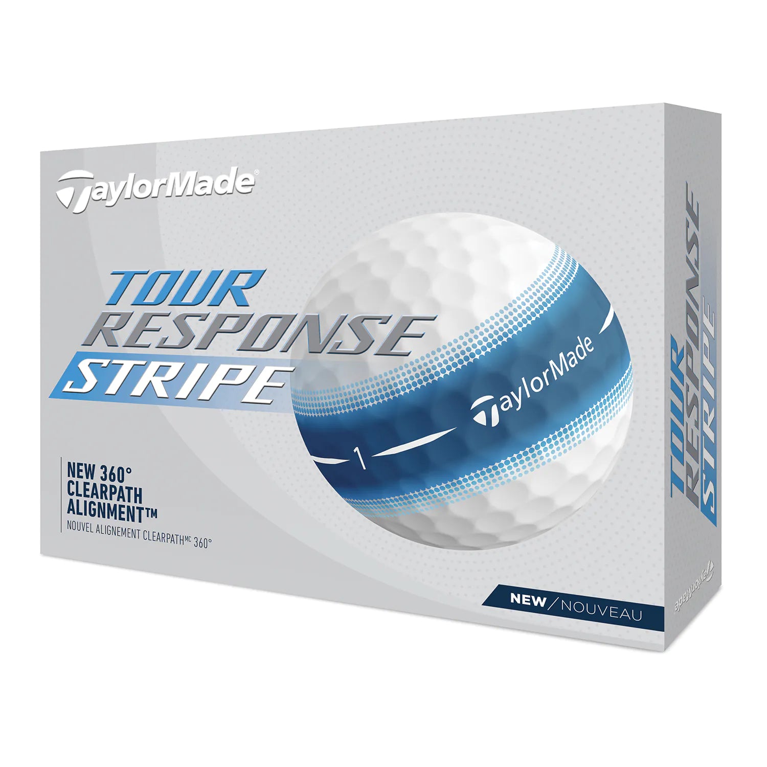 TaylorMade Tour Response Stripe Blue Golf Balls