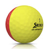 Srixon Q Star Tour Divide Golf Balls - Yellow / Red