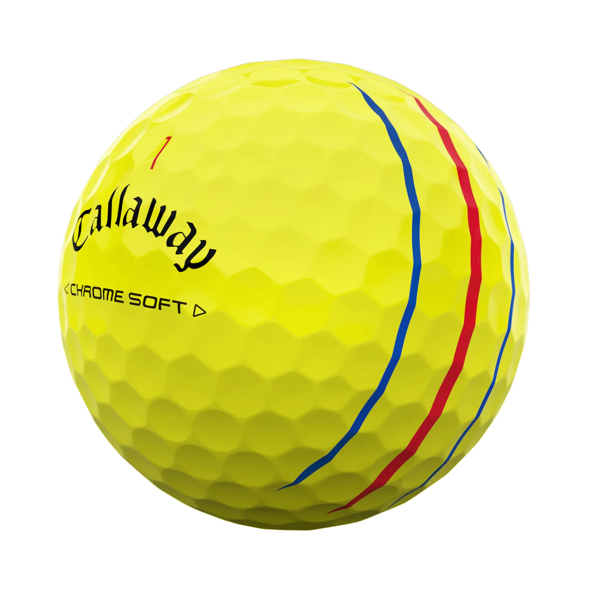 Callaway Chrome Soft Triple Track 2024 Golf Balls - Yellow