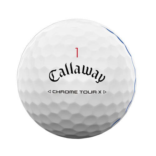 Callaway Chrome Tour X Triple Track 2024 Golf Balls - White