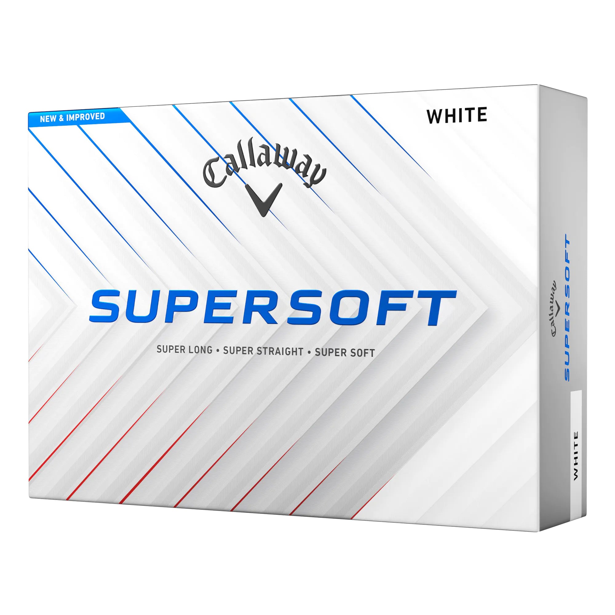 Callaway Supersoft 2025 Golf Balls - White