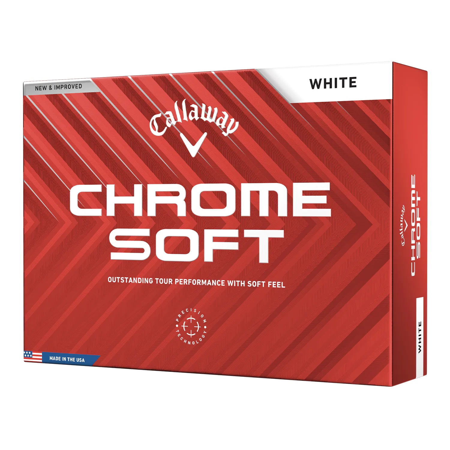 Callaway Chrome Soft 2024 Golf Balls - White