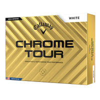 Callaway Chrome Tour 2024 Golf Balls - White