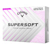 Callaway Supersoft Pink Splatter 360 2025 Golf Balls - White