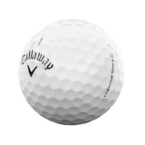 Callaway Chrome Soft 2024 Golf Balls - White