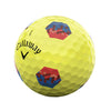 Callaway Chrome Soft Tru Track 2024 Golf Balls - Yellow